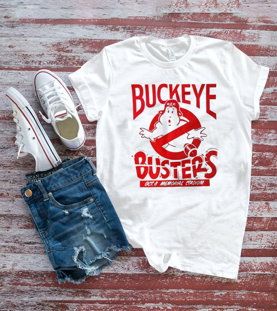 Buckeye Busters Oct 8 Memorial Stadium Indiana Hoosiers OSU T-Shirt