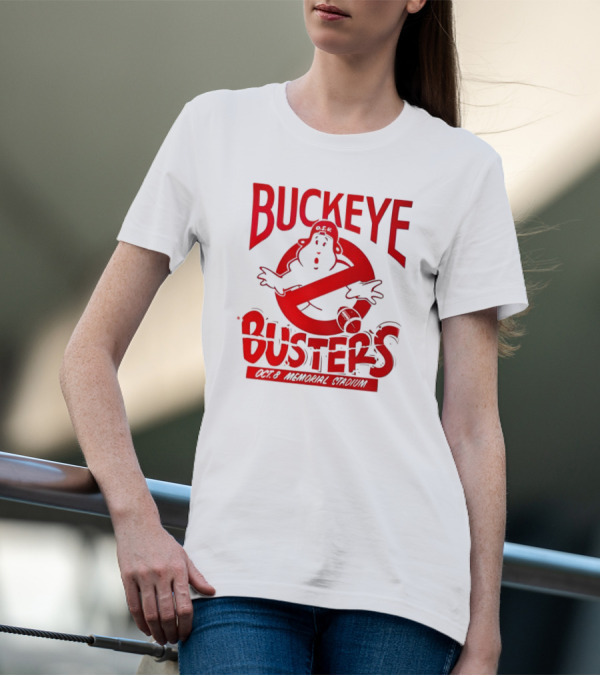 Buckeye Busters Oct 8 Memorial Stadium Indiana Hoosiers OSU T-Shirt