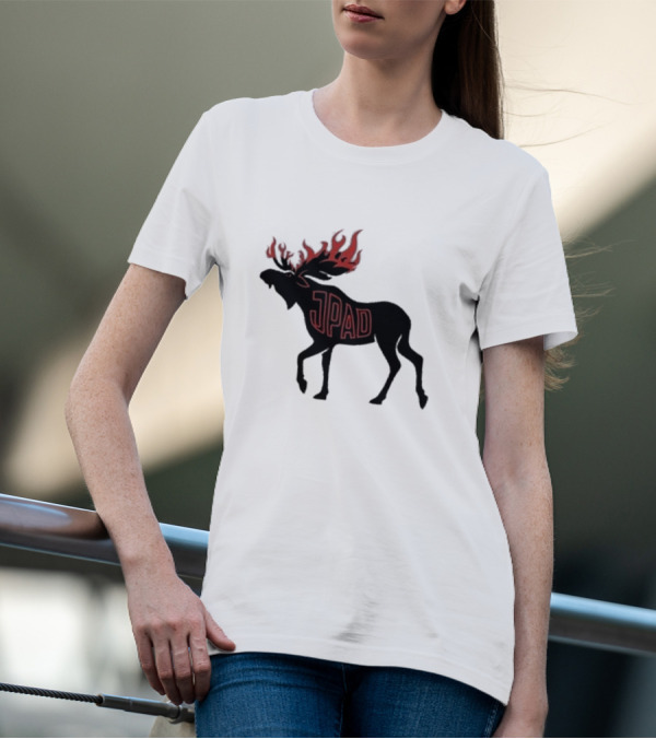 JPAD Flaming Moose Design Jared Jpad Padalecki T-Shirt