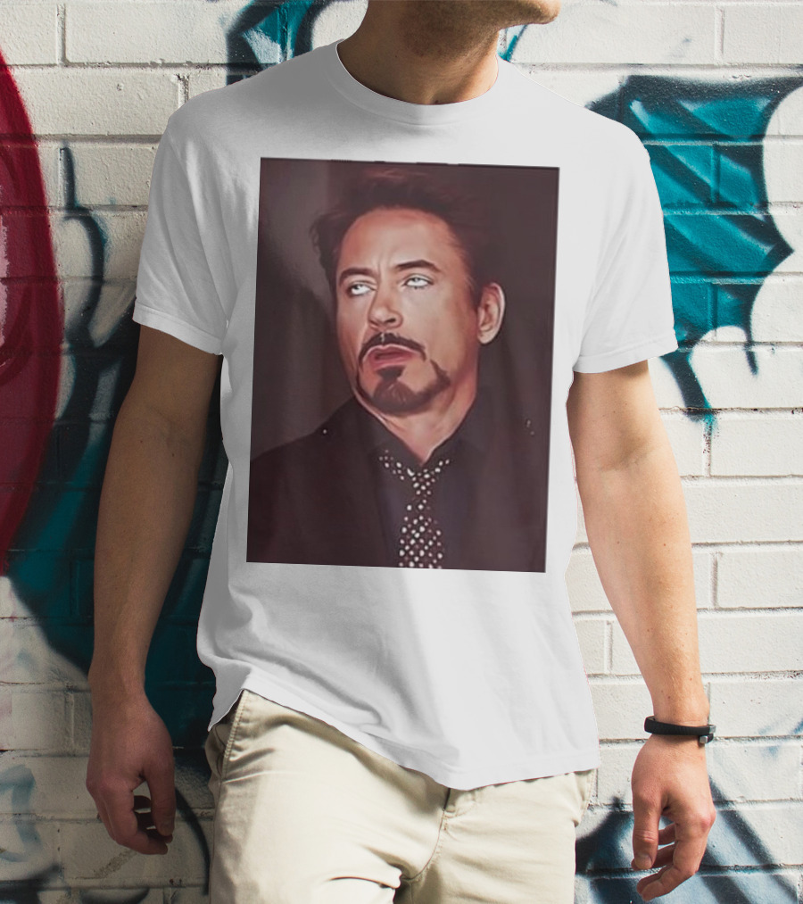 The RDJ Eye Roll Meme Face T-Shirt