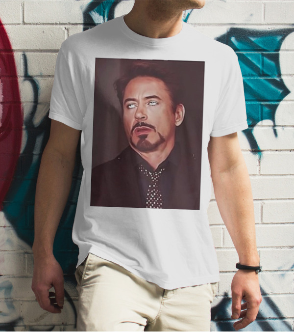 The RDJ Eye Roll Meme Face T-Shirt