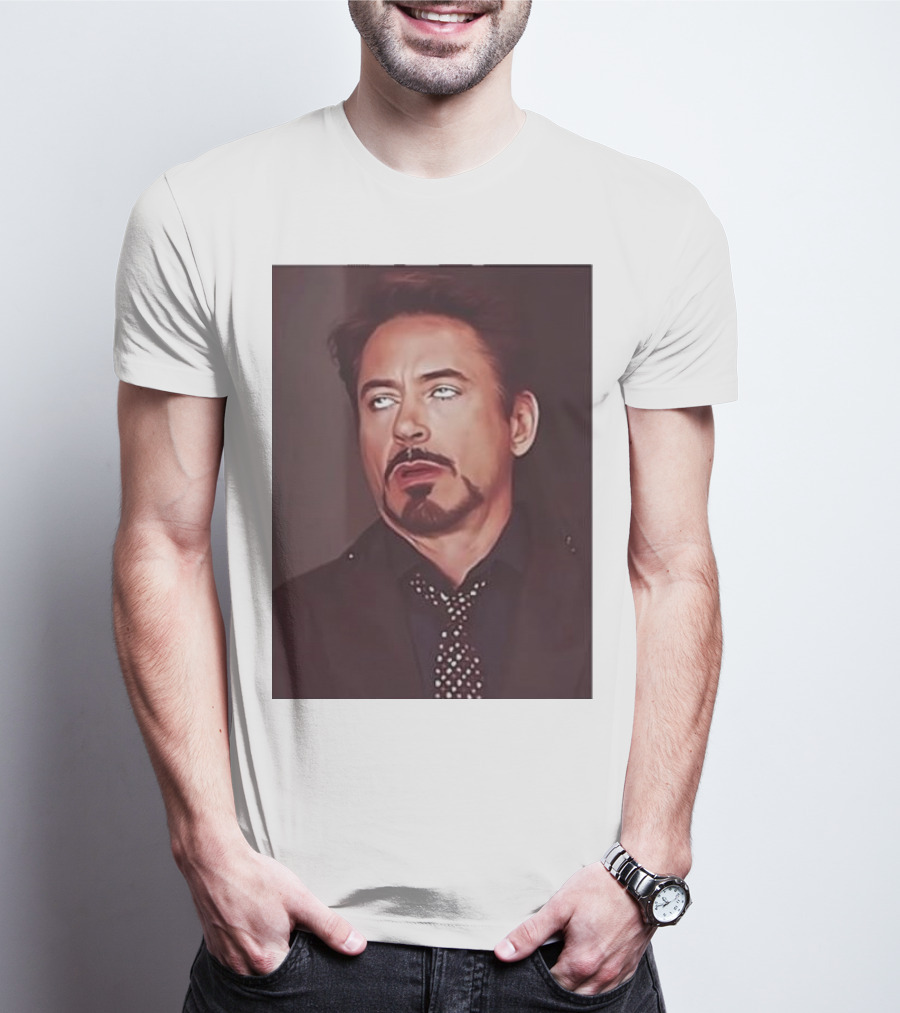 The RDJ Eye Roll Meme Face T-Shirt