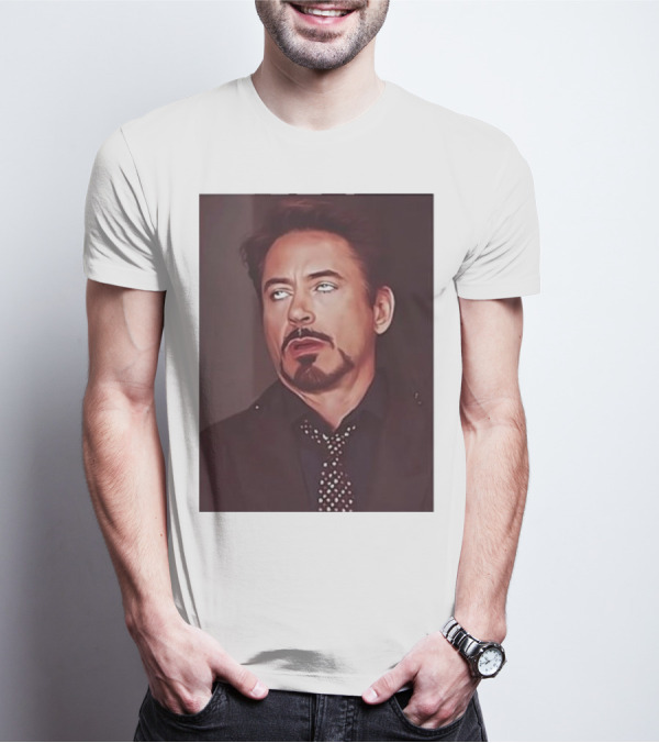The RDJ Eye Roll Meme Face T-Shirt