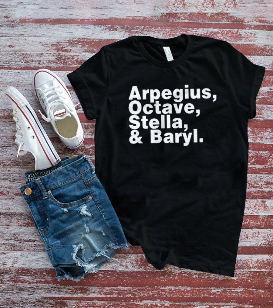 Daft Punk Arpegius, Octave, Stella, And Baryl T-Shirt