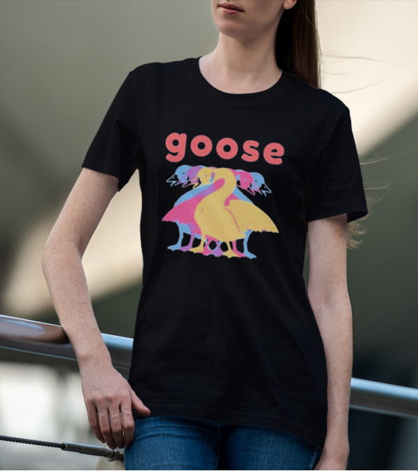 Goose 5 Multi-Colored Layered T-Shirt