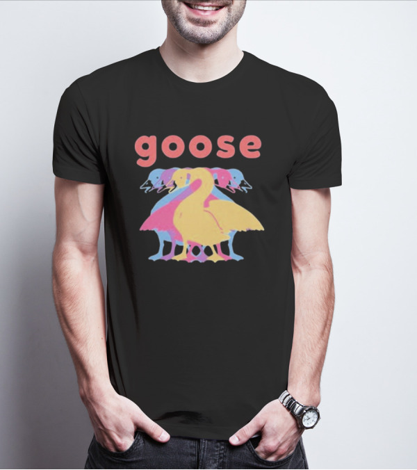 Goose 5 Multi-Colored Layered T-Shirt