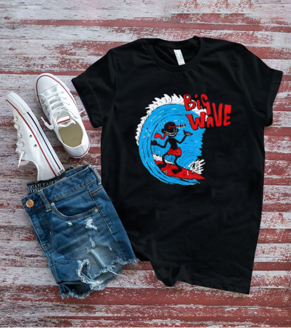 Lil Darkie Big Wave Surfing Vintage T-Shirt