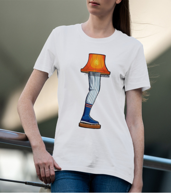 LGM Leg Lamp New York Mets MLB Baseball T-Shirt