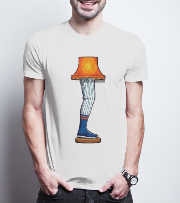 LGM Leg Lamp New York Mets MLB Baseball T-Shirt