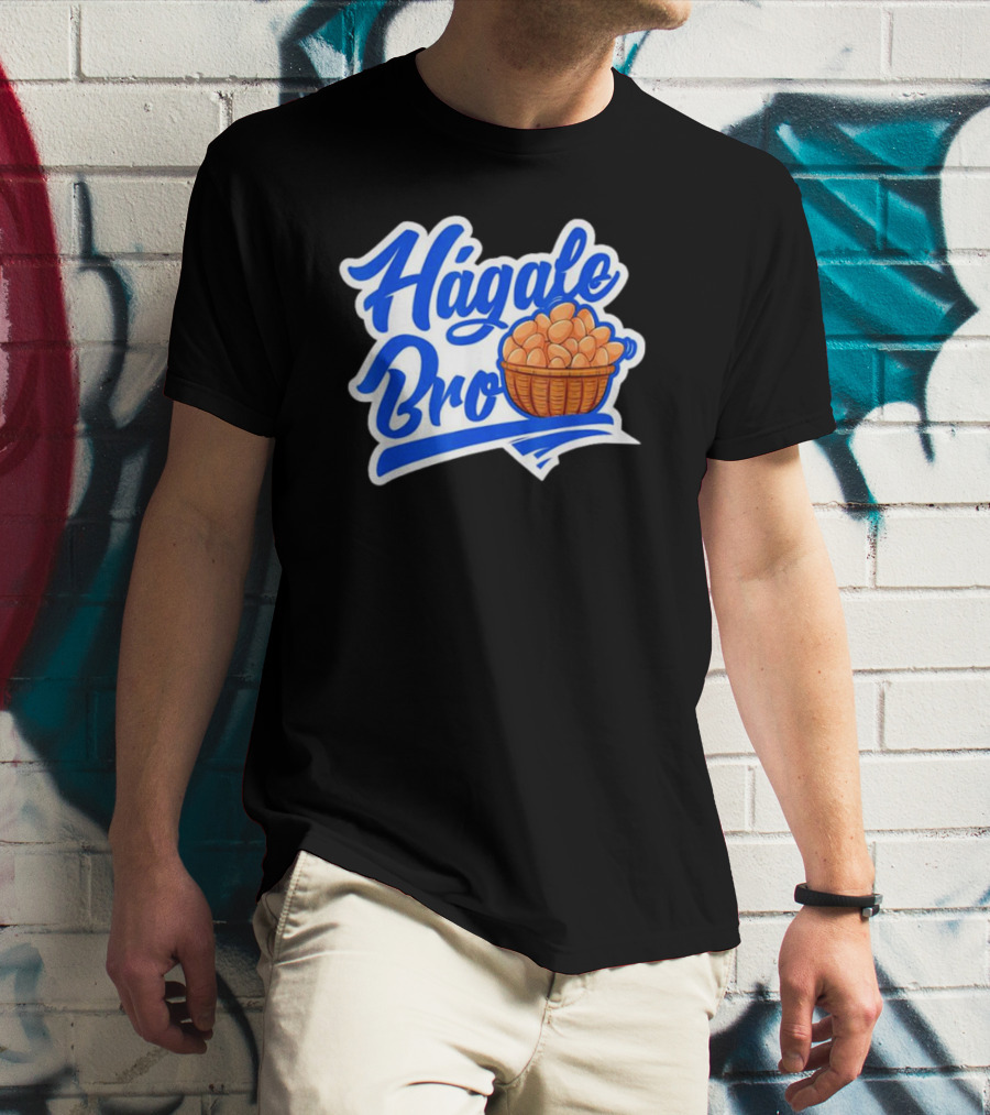 Hágale Huevos Bro El Salvador Basket Gift T-Shirt