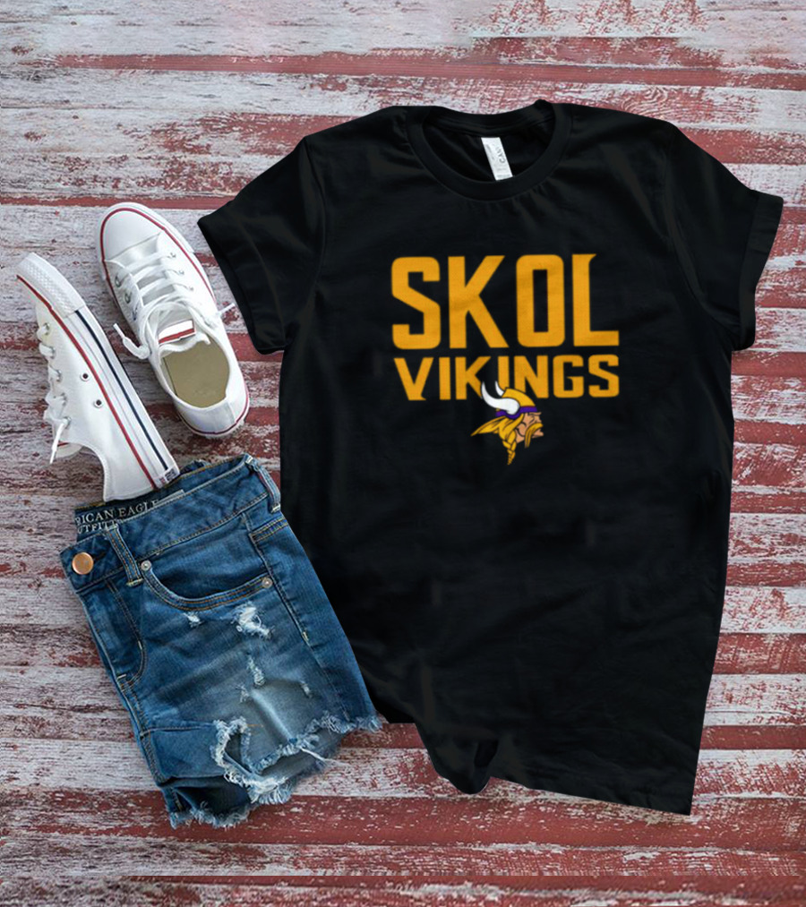 SKOL Vikings Minnesota Vikings Logo Iconic T-Shirt