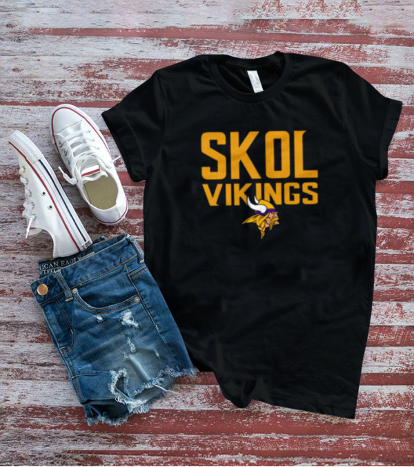 SKOL Vikings Minnesota Vikings Logo Iconic T-Shirt
