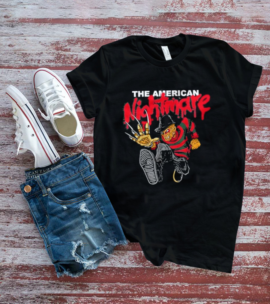 The American Nightmare Freddy Krueger Inspired Psychos Only Night Comes Creeping T-Shirt