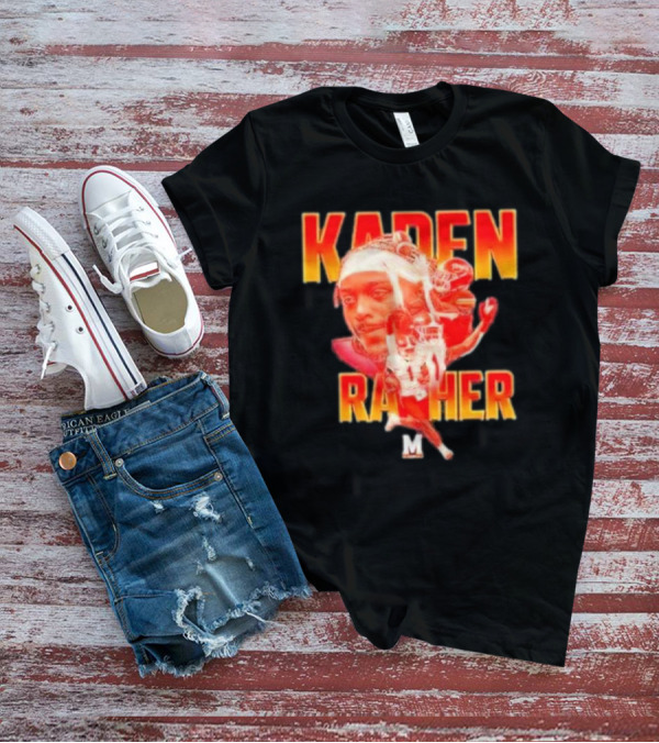 Kaden Prather Maryland Terrapins Football Player Collage T-Shirt