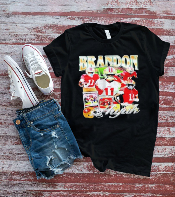 Brandon Aiyuk San Francisco 49ers Football Collage BA IGYB T-Shirt