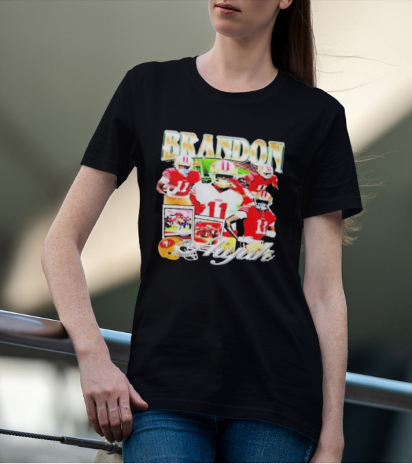 Brandon Aiyuk San Francisco 49ers Football Collage BA IGYB T-Shirt