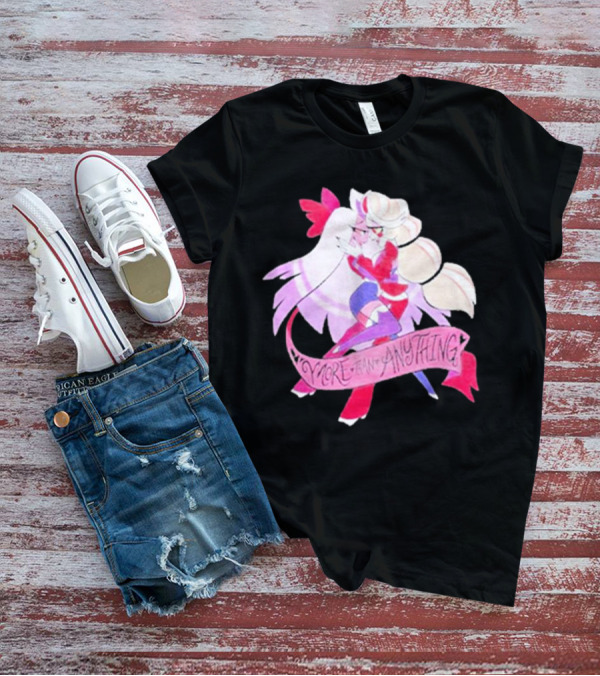Hazbin Hotel Charlie And Vaggie Embrace More Than Anything T-Shirt
