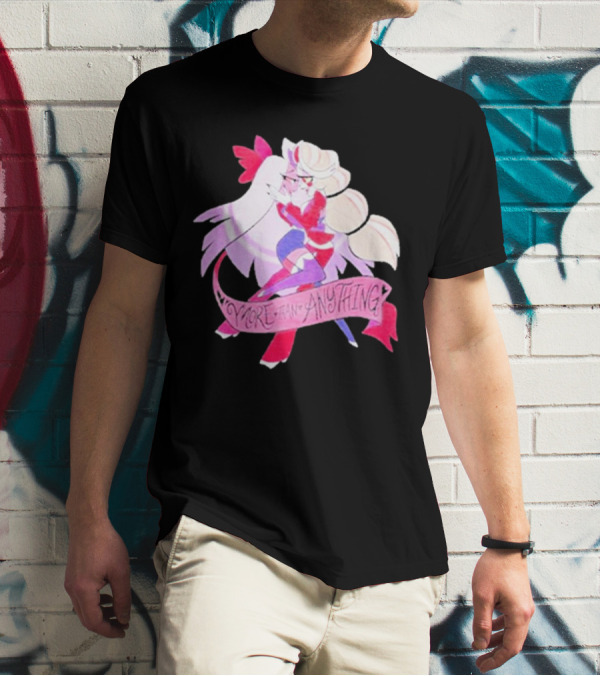 Hazbin Hotel Charlie And Vaggie Embrace More Than Anything T-Shirt