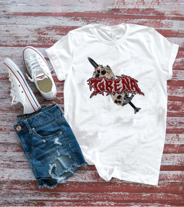 Torena Sword Piercing Skulls T-Shirt