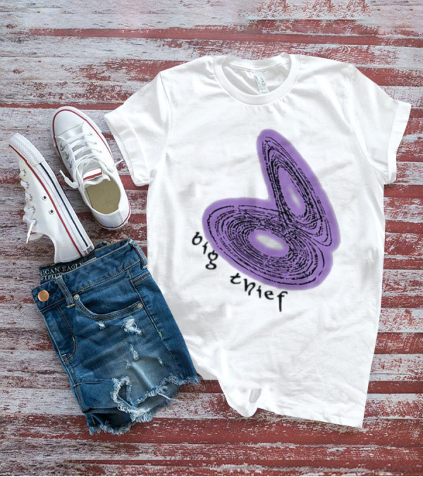 Big Thief Double Infinitee Purple Rings T-Shirt