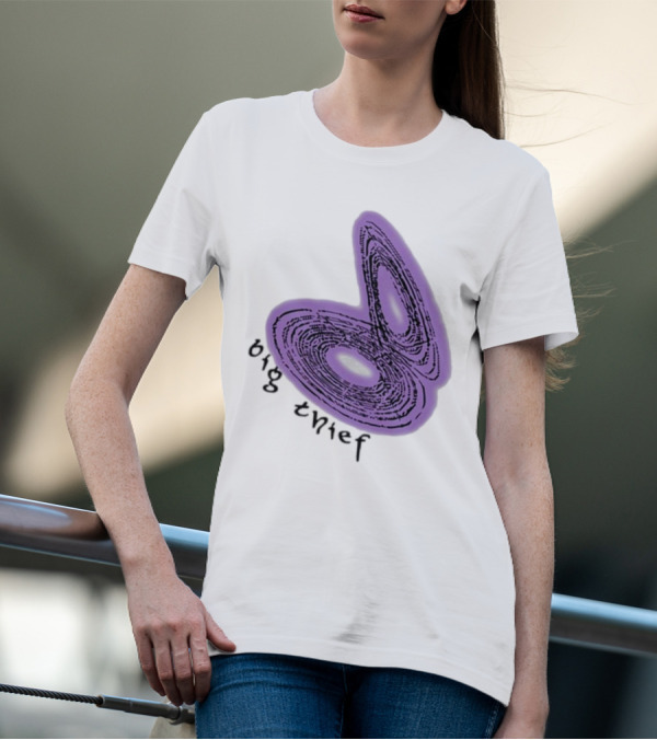 Big Thief Double Infinitee Purple Rings T-Shirt