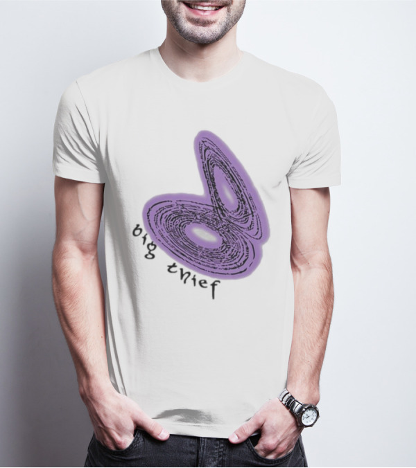 Big Thief Double Infinitee Purple Rings T-Shirt