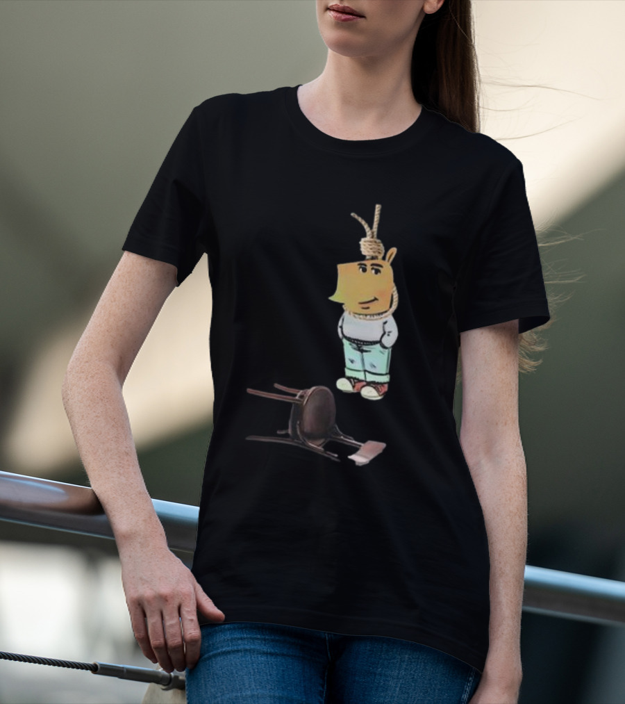 Rami I'm Just A Chill Guy Cartoon Character With Headphone T-Shirt