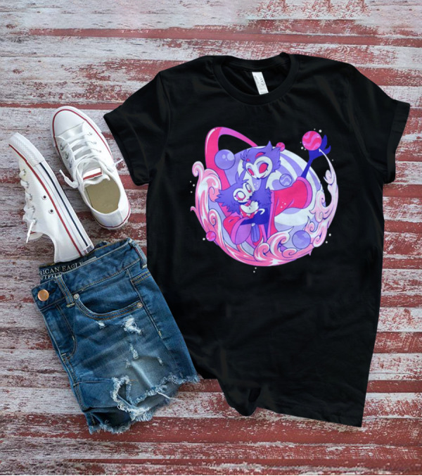 Stolas Owl Demon Cosmic Embrace Lullaby T-Shirt