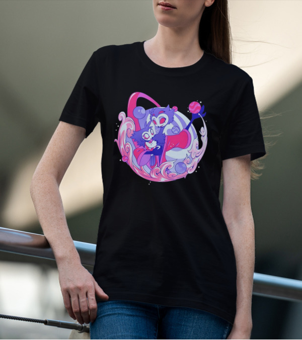 Stolas Owl Demon Cosmic Embrace Lullaby T-Shirt