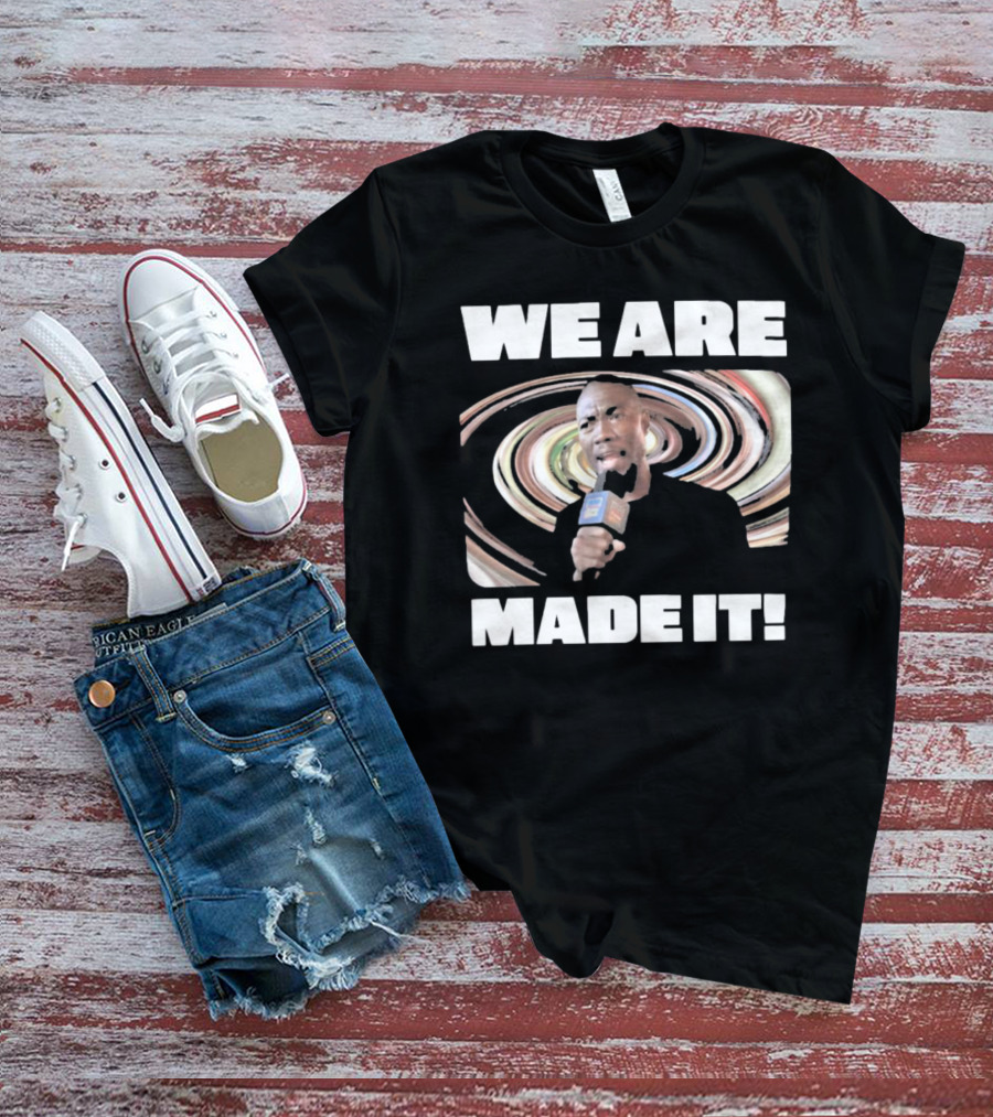 WE ARE MADE IT Swirled Microphone Moment T-Shirt