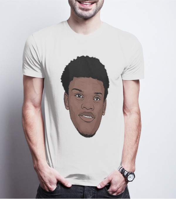 Lamar Jackson Big Head MVP Baltimore Ravens NFL T-Shirt