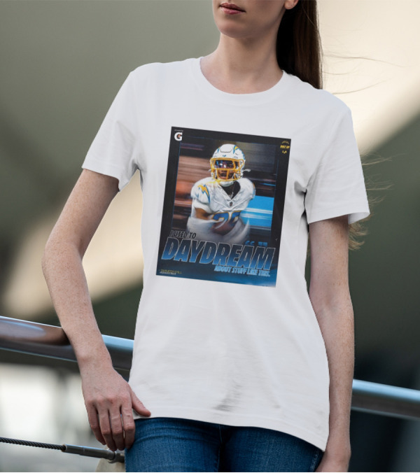 Los Angeles Chargers Tarheeb Still Defensive Back I Used To Daydream About Stuff Like This Bolt Up LA T-Shirt