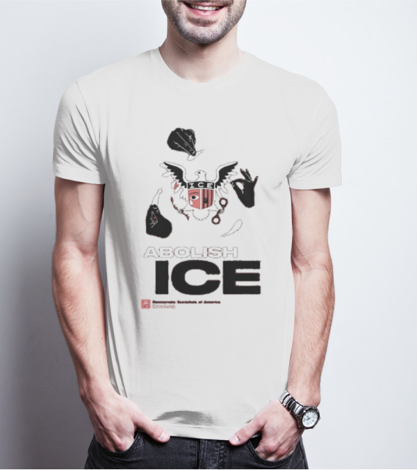 Abolish ICE Democratic Socialists Of America Iconography T-Shirt