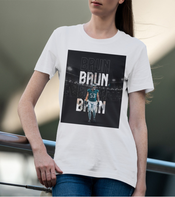 Baun Philadelphia Eagles QB Sack Go Birds Football Stadium T-Shirt