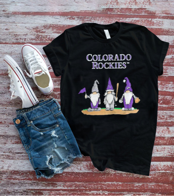 Colorado Rockies Infant Gnomes Baseball T-Shirt