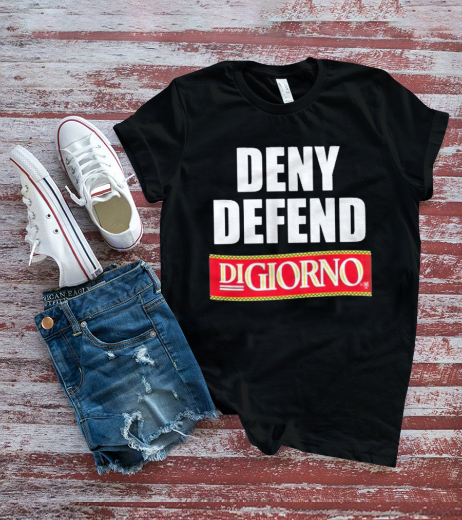 Methsyndicate Deny Defend DiGiorno Pizza T-Shirt