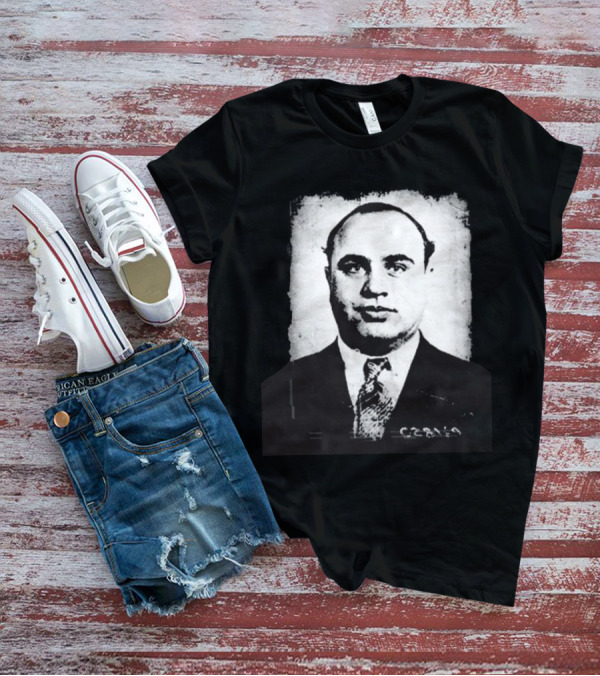 Social Distortion Black Kat Vintage Al Capone Photograph T-Shirt
