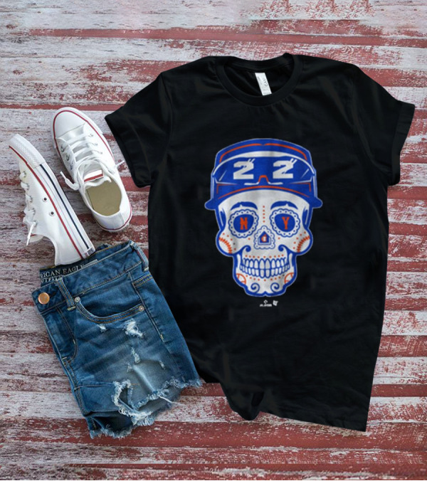 Juan Soto NY Mets Sugar Skull MLB Baseball 2025 Queens T-Shirt