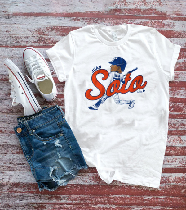 Juan Soto Caricature MLB New York Mets Queens T-Shirt