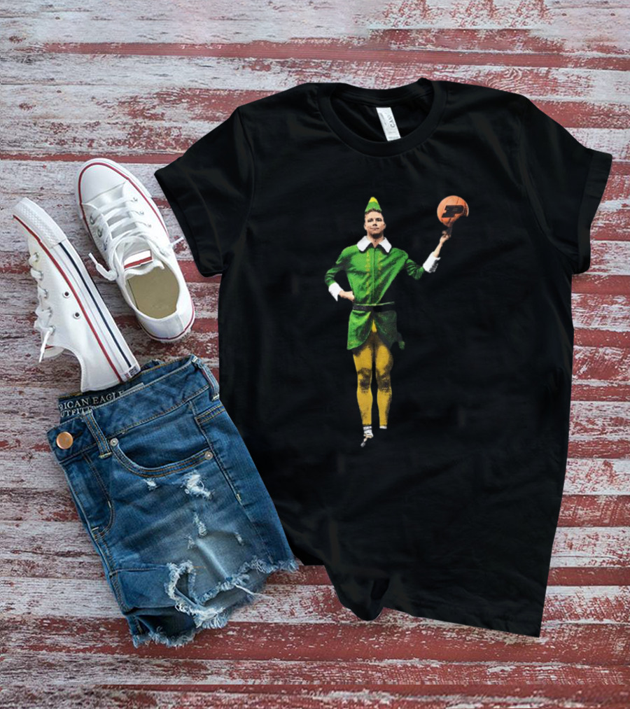 Caleb Furst Elf Purdue Boilermakers Basketball T-Shirt