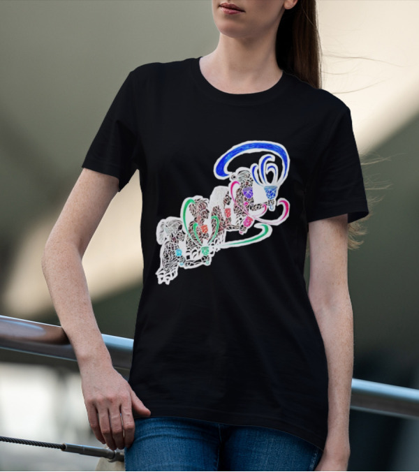 A Joyful Noise Bell Ringers Whimsical Line T-Shirt