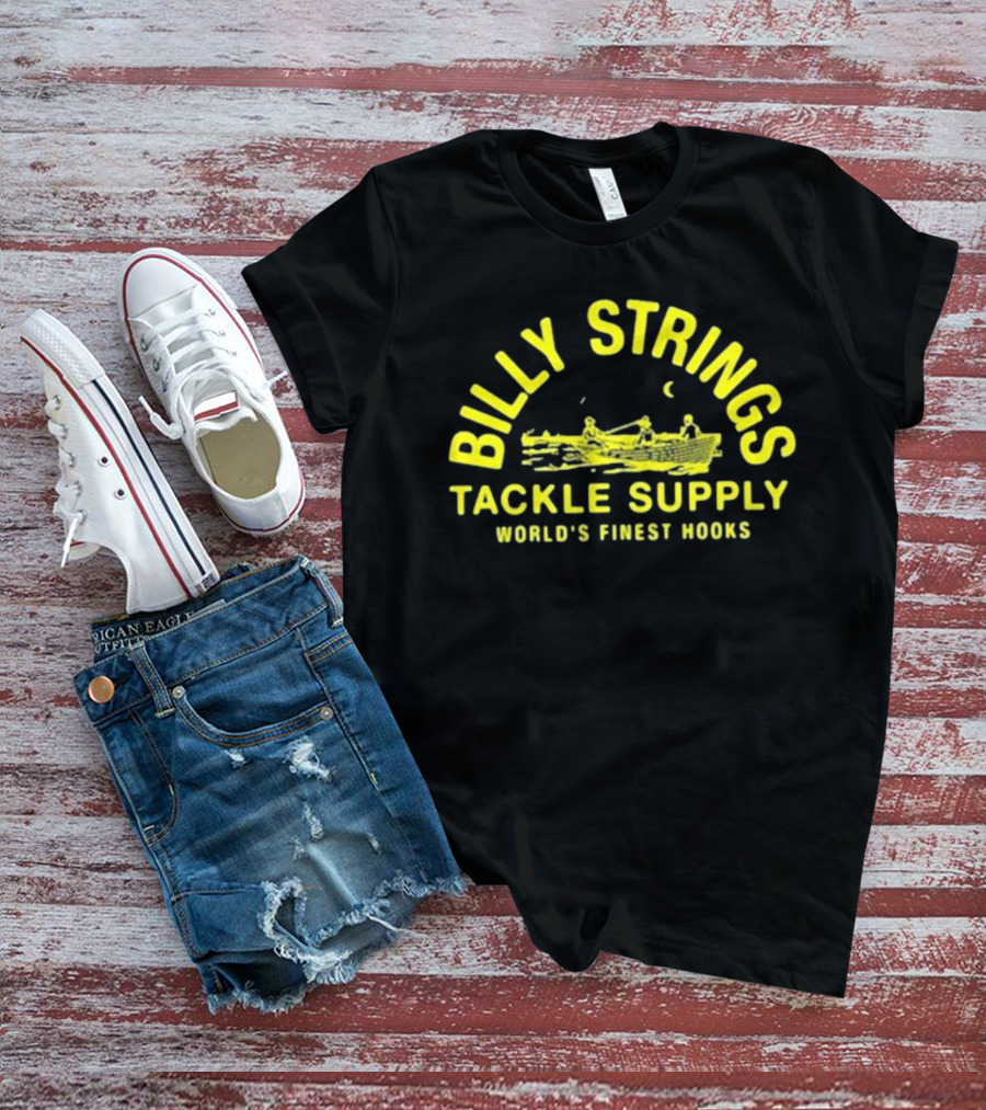 Billy Strings Tackle Supply World's Finest Hooks Summer T-Shirt