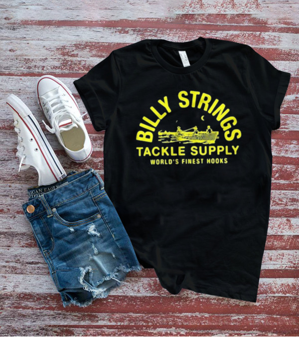 Billy Strings Tackle Supply World's Finest Hooks Summer T-Shirt