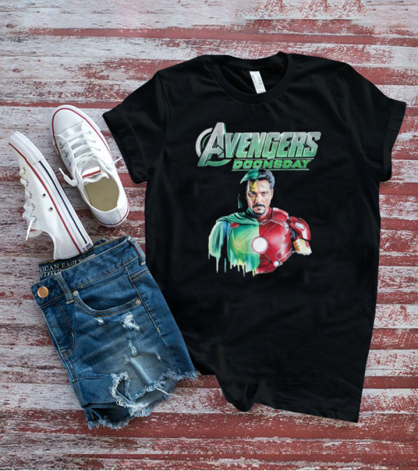 Avengers Doomsday Iron Man Superman Crossover Fusion T-Shirt