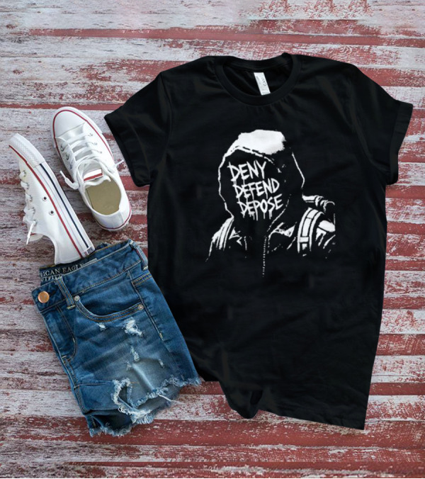 Radiant Stylee Luigi Mangione Deny Defend Depose T-Shirt
