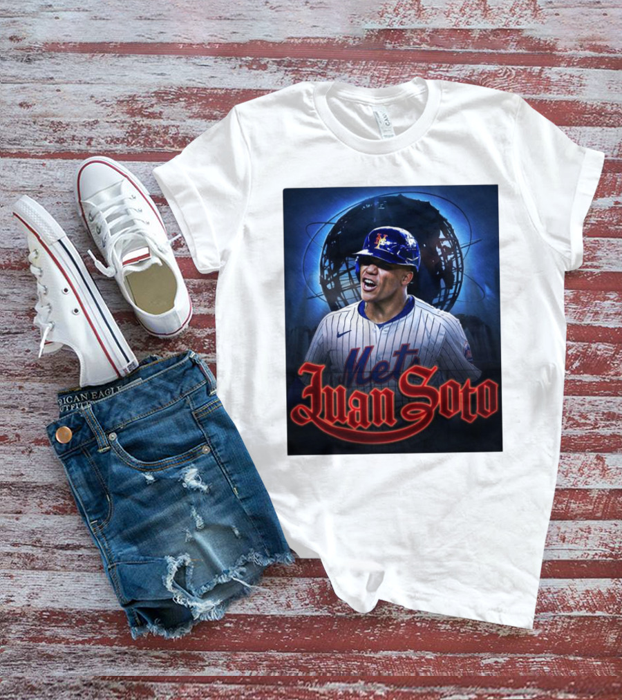 Met Juan Soto New York Mets Baseball MLB The King Of Queens T-Shirt