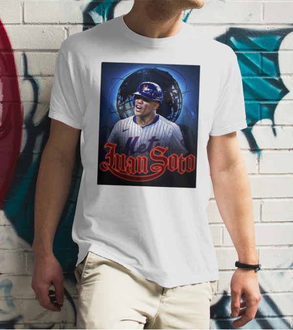 Met Juan Soto New York Mets Baseball MLB The King Of Queens T-Shirt