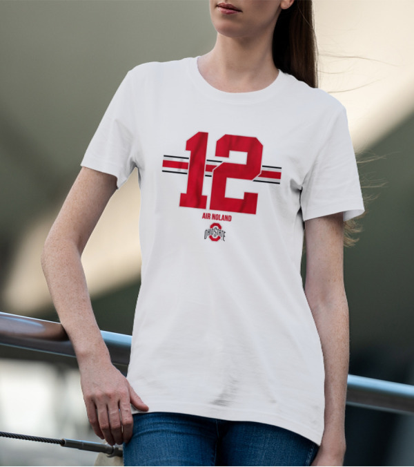 Ohio State Football Air Noland 12 Ohio State T-Shirt