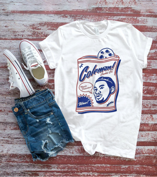 Coleman Cookie Co They're Delicious Wow T-Shirt