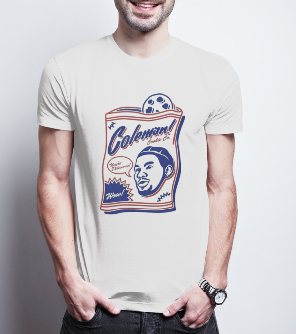 Coleman Cookie Co They're Delicious Wow T-Shirt